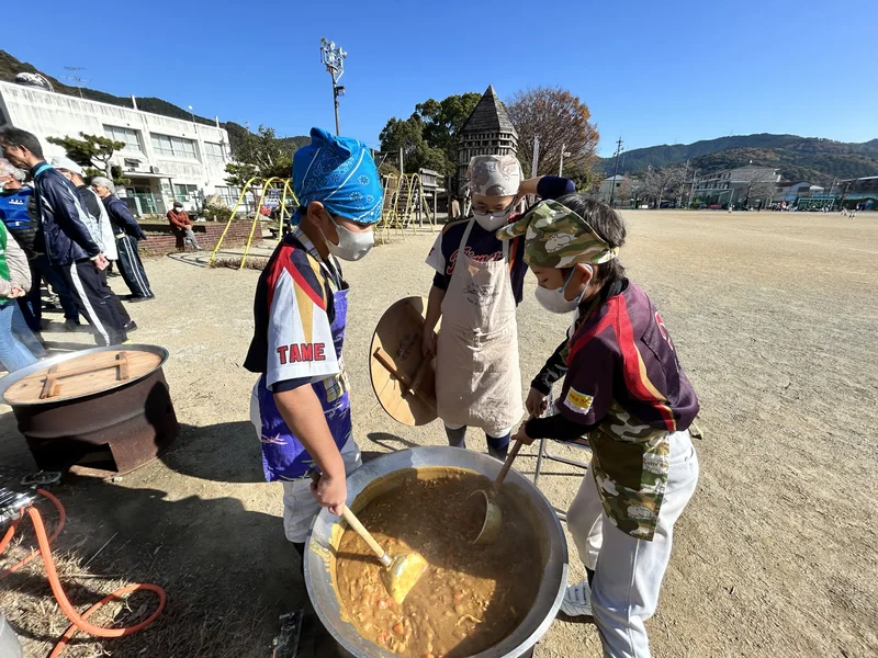 地域の温かい輪